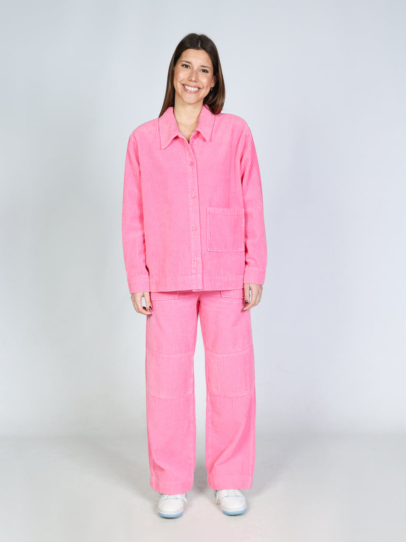 Pink Corduroy Set