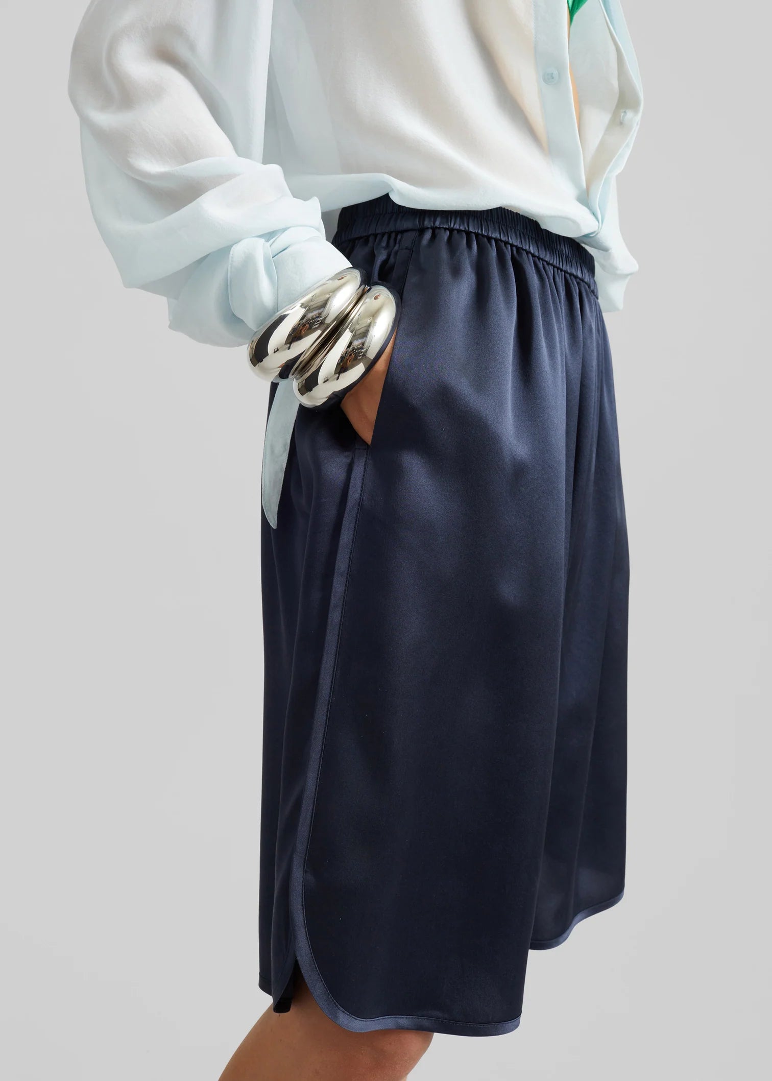 Nelis Silk Bermuda Shorts
