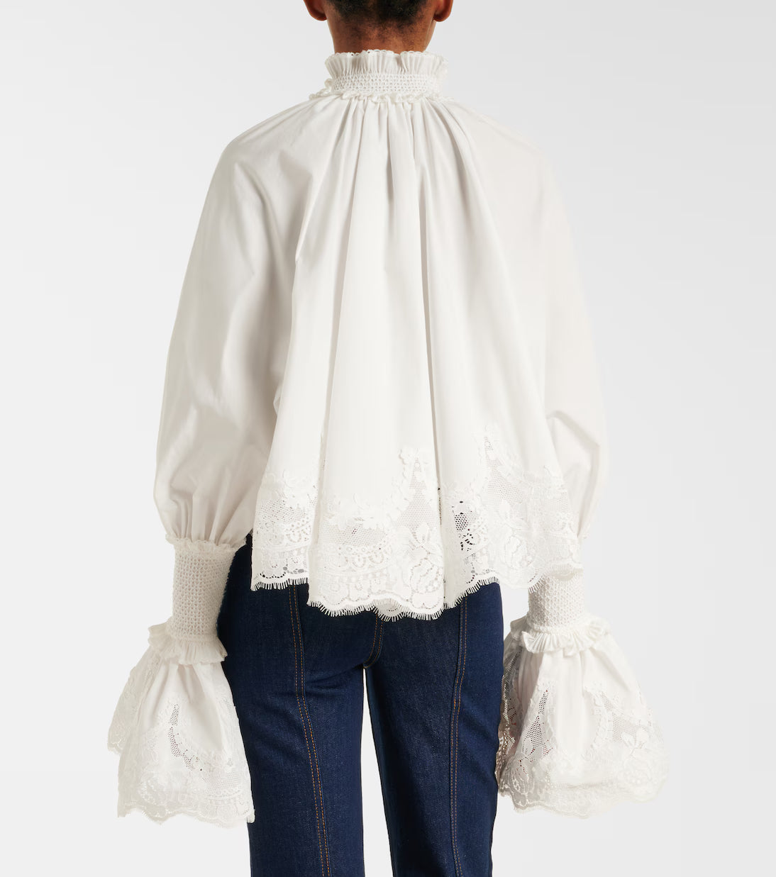 Alchemy Lace-trimmed Blouse
