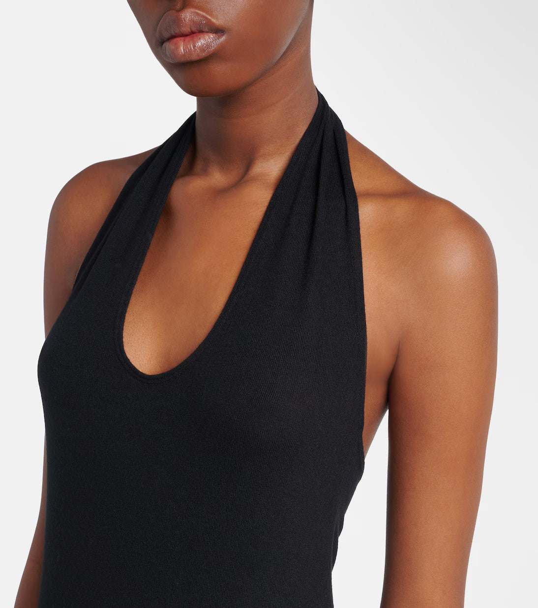 Lauren Halterneck Midi Dress