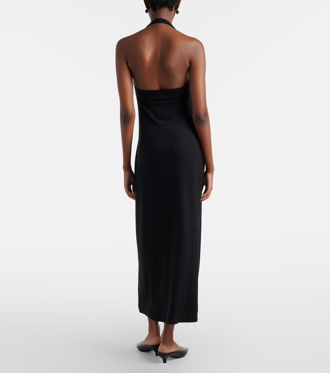 Lauren Halterneck Midi Dress