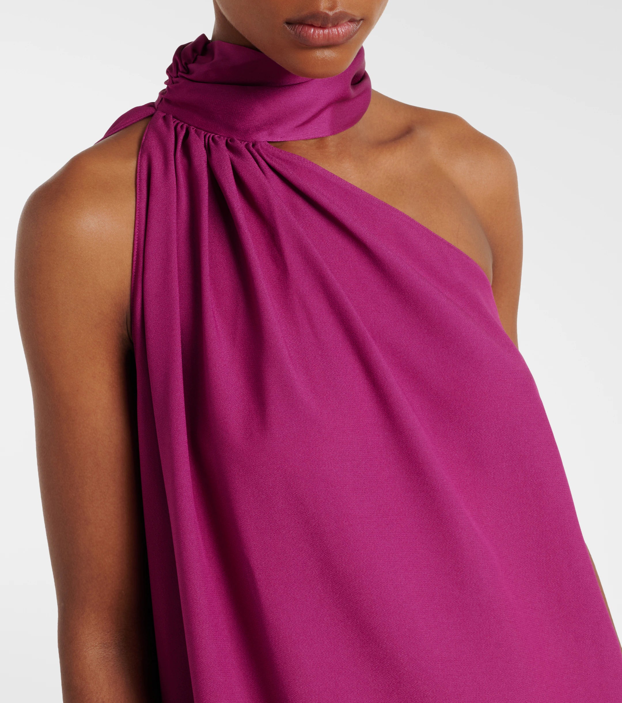 Astor Scarf-detail Maxi Dress