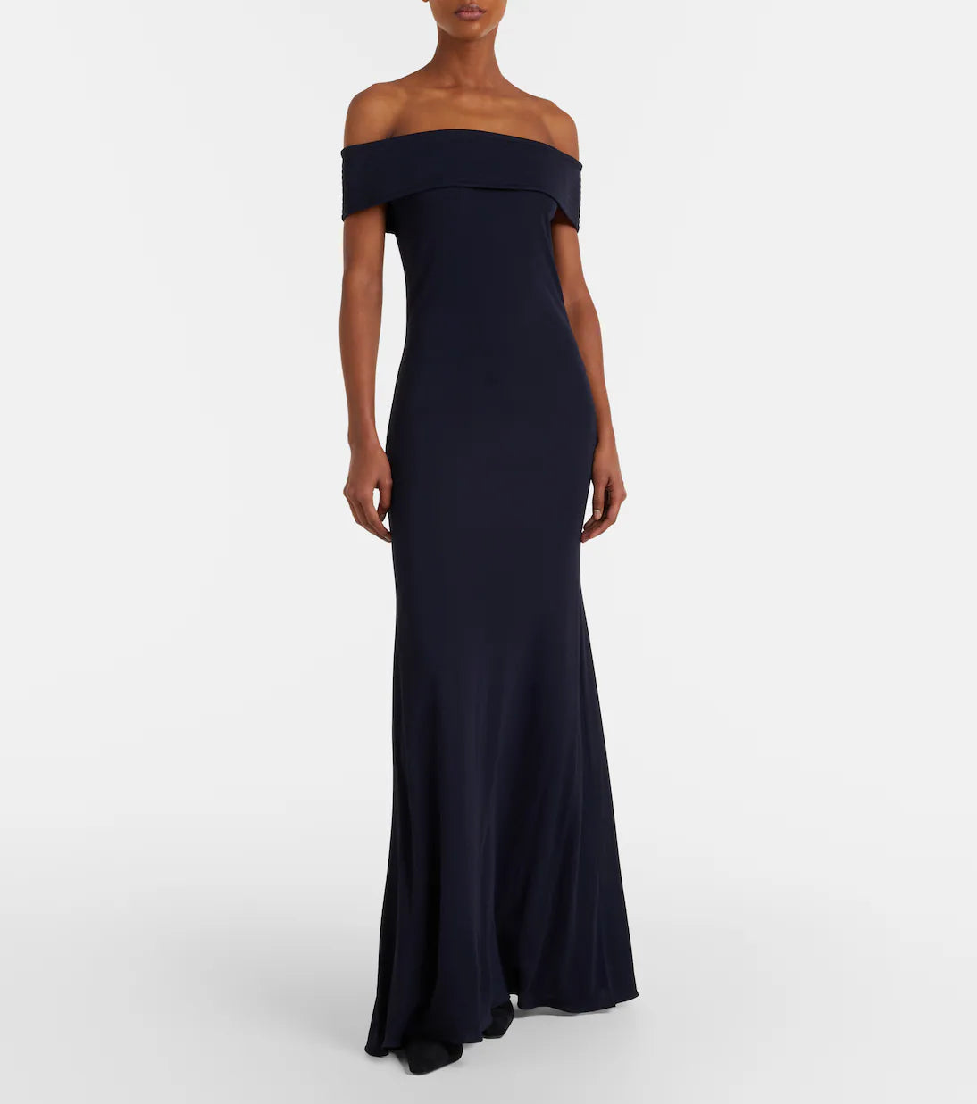 Off-shoulder Maxi Dress