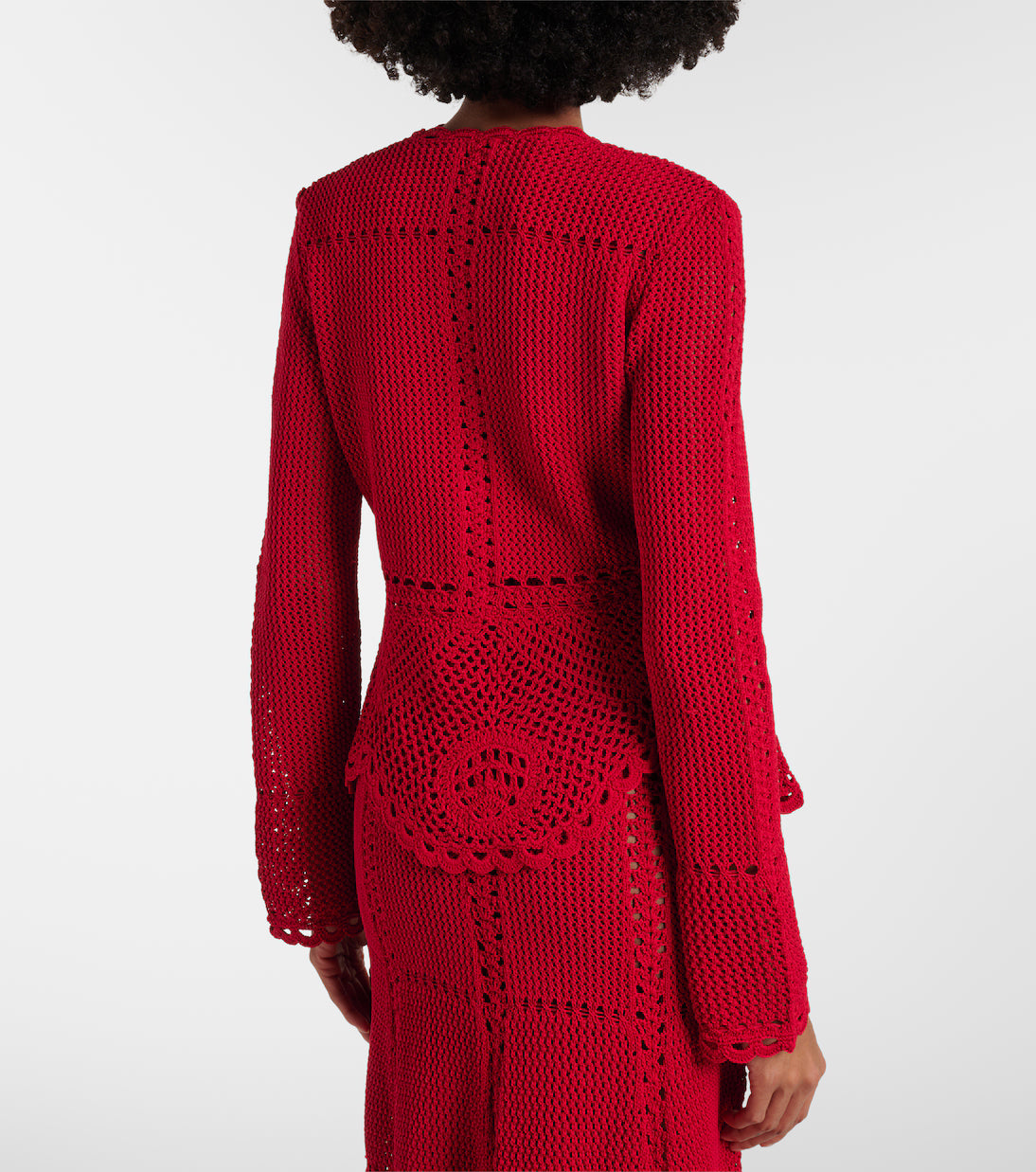 Crochet Cotton Cardigan