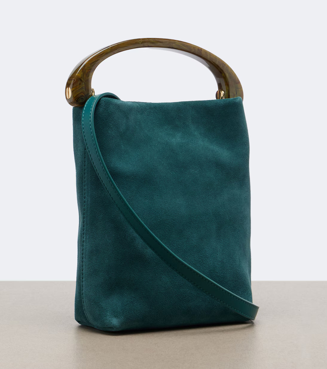 Crisp Mini Suede Bag