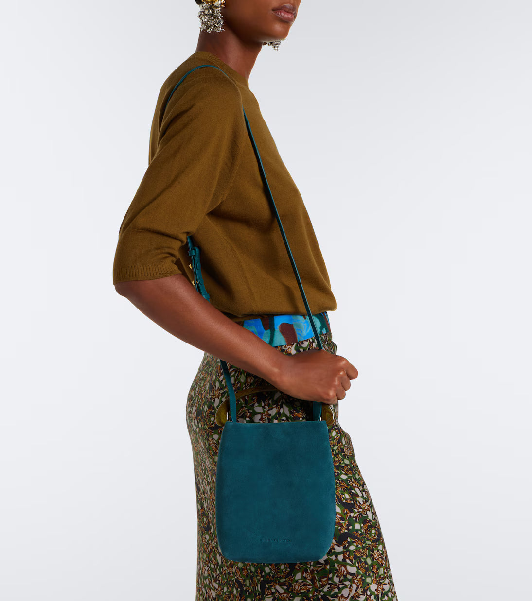 Crisp Mini Suede Bag