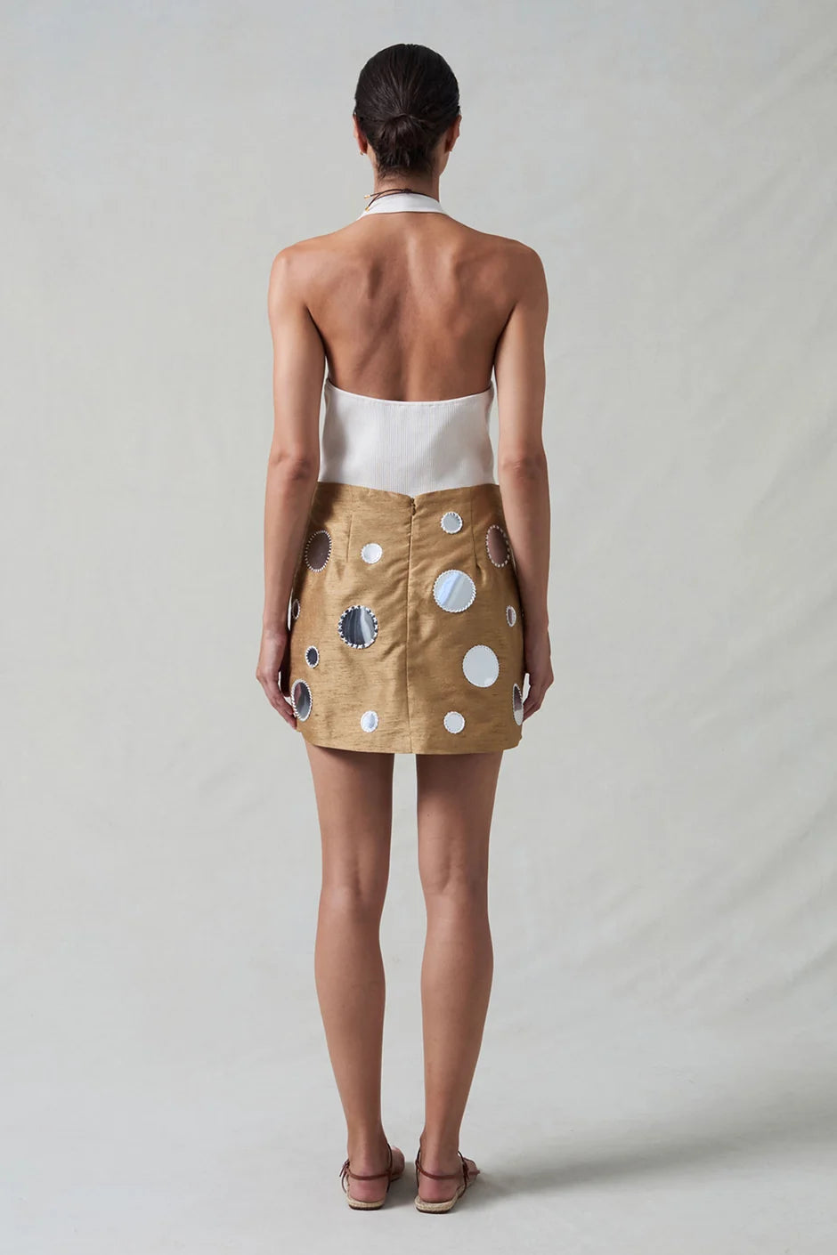 Mirror Mini Skirt