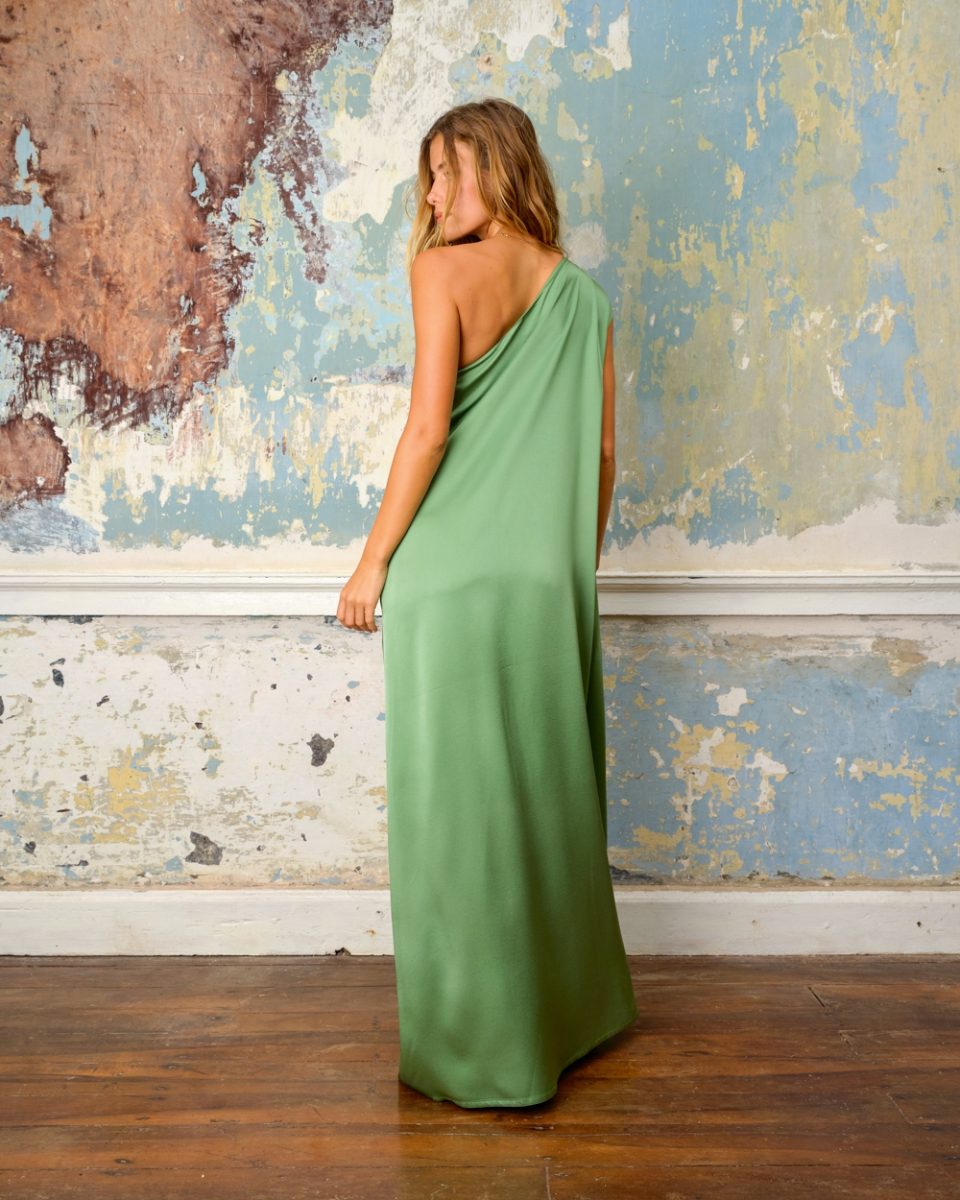 Lauri Dress Satin Crepe