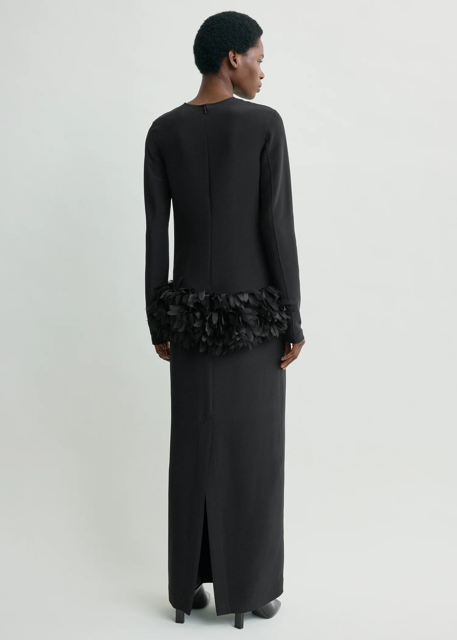 Petal Dress Black