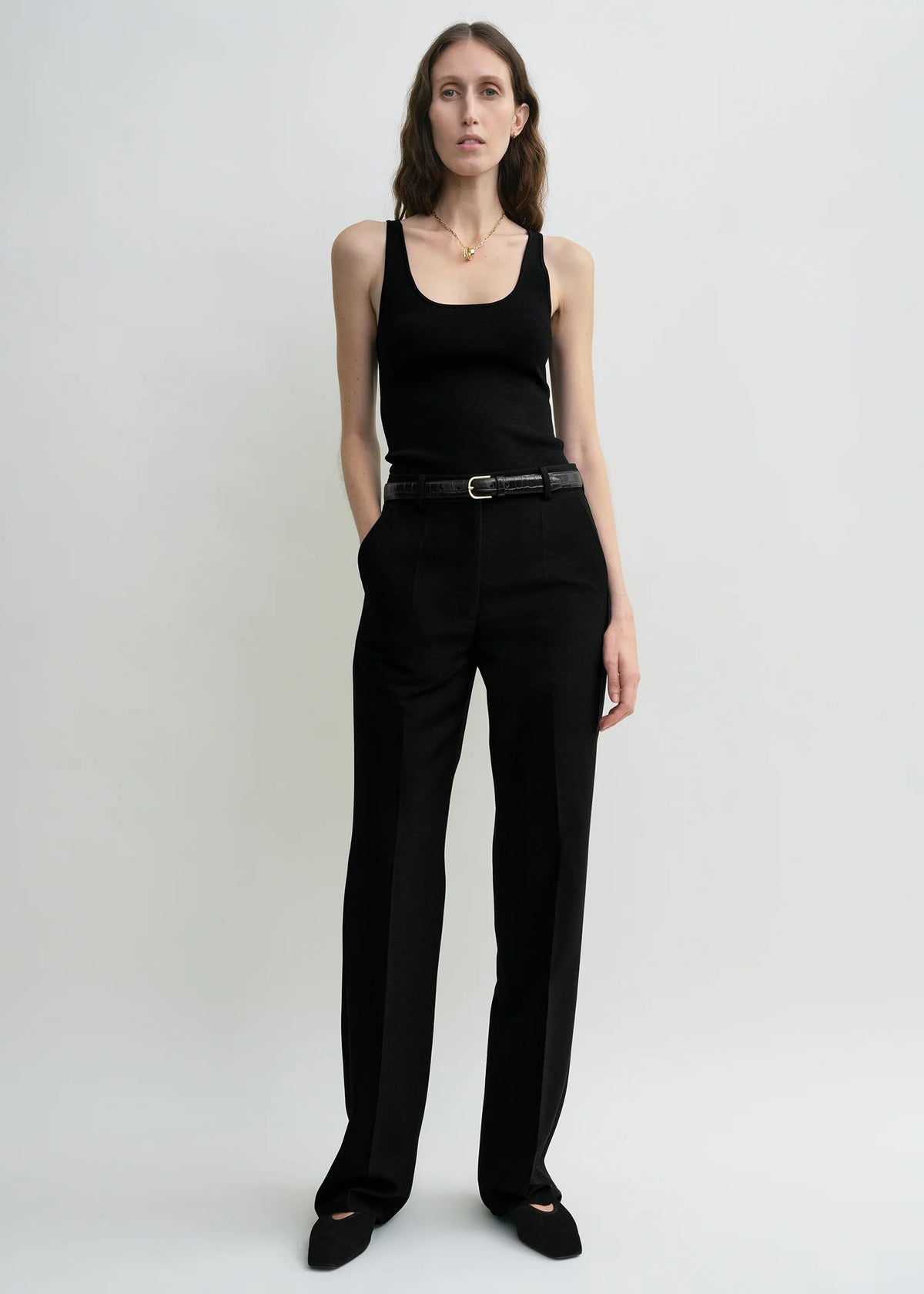 Straight Suit Trousers