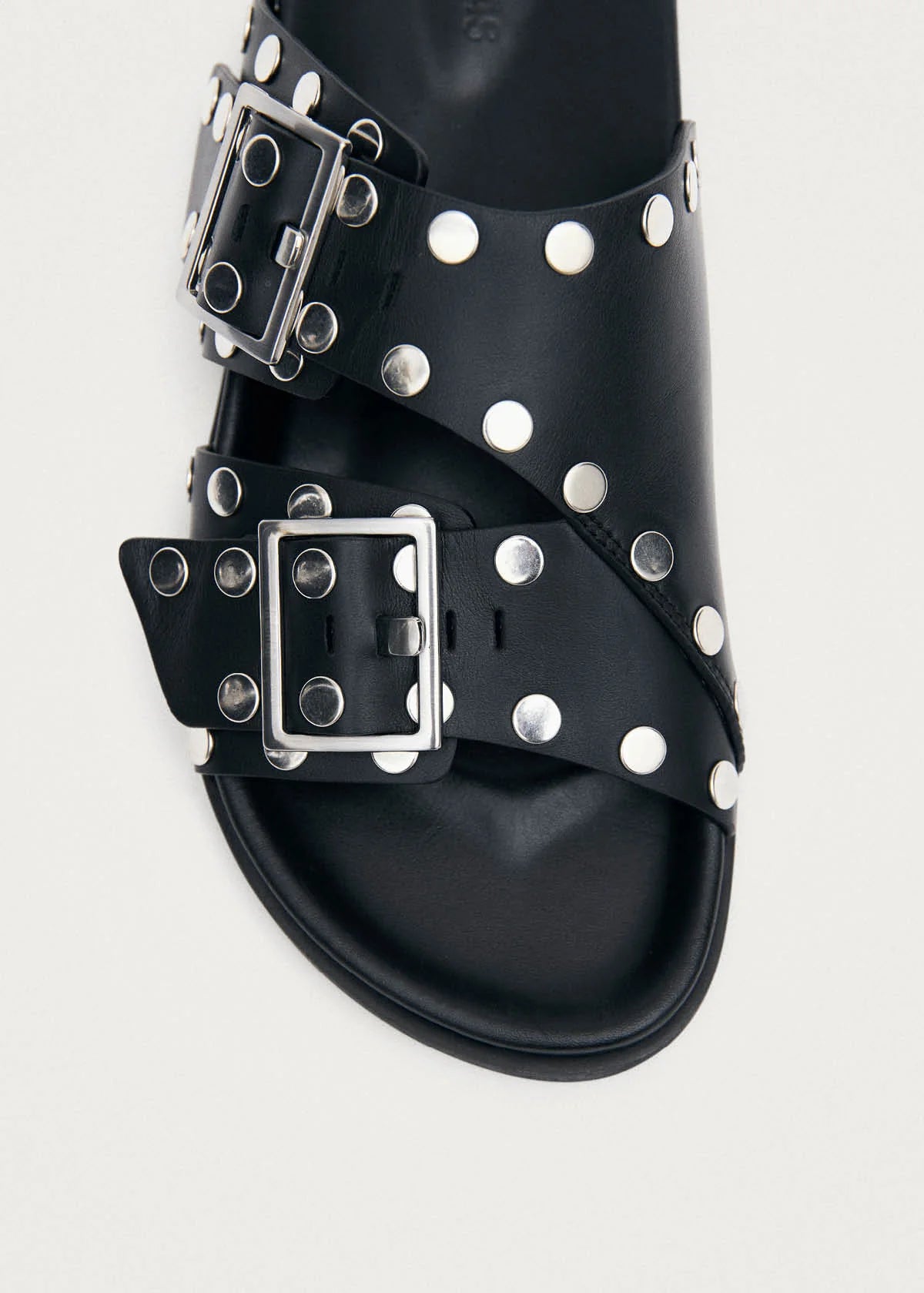 Alba Studs Leather Sandals