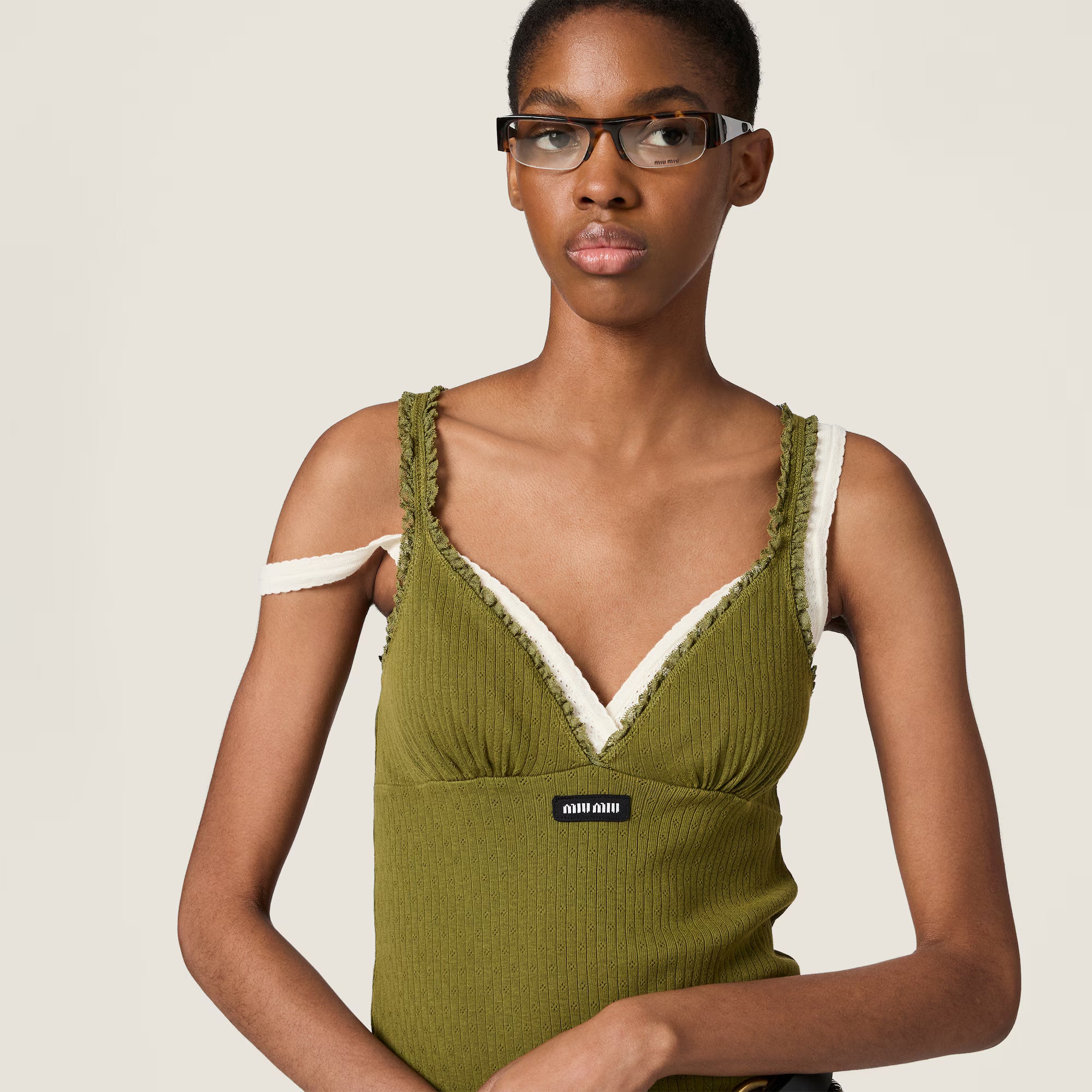 Cotton Mini Dress