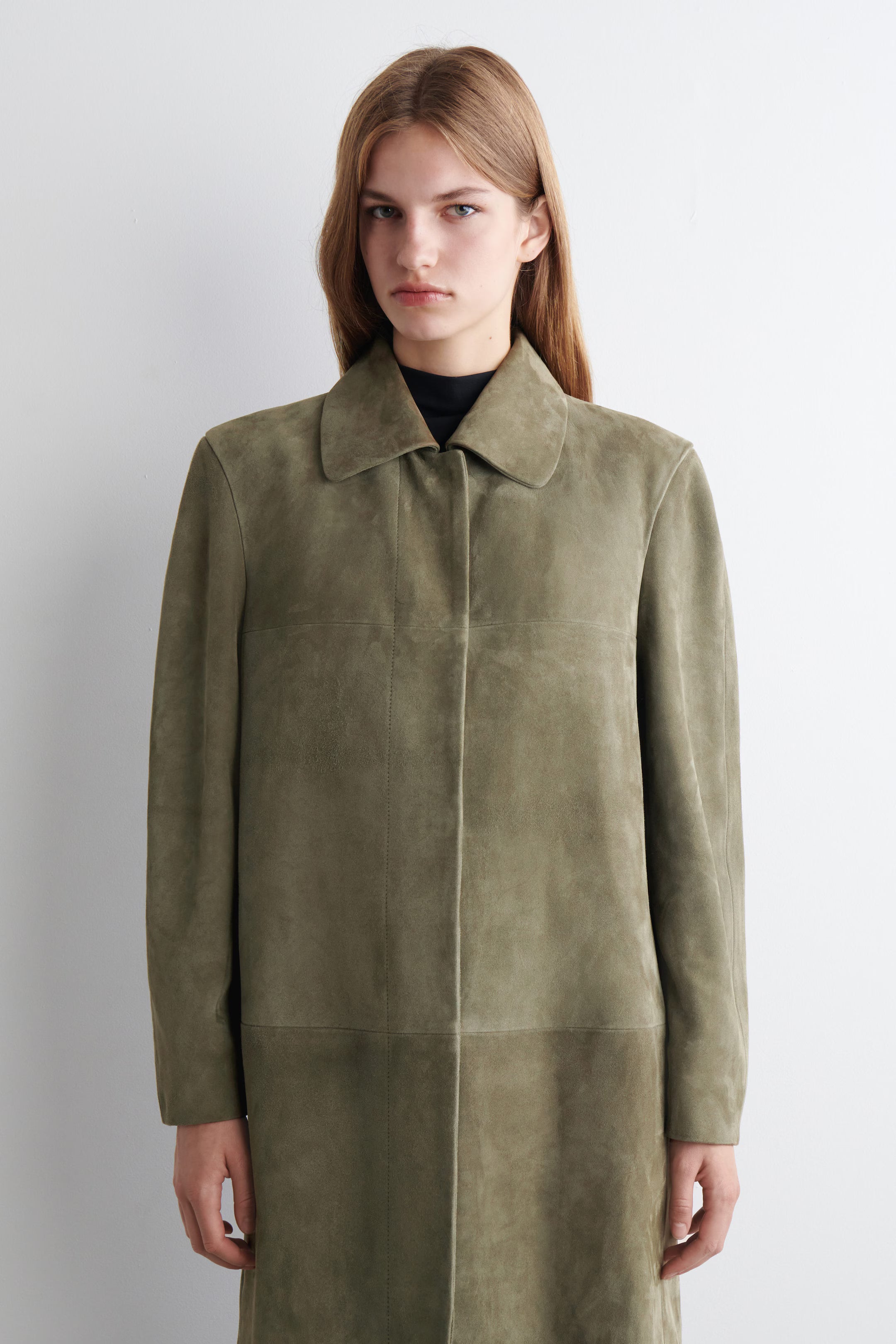 Long Suede Coat