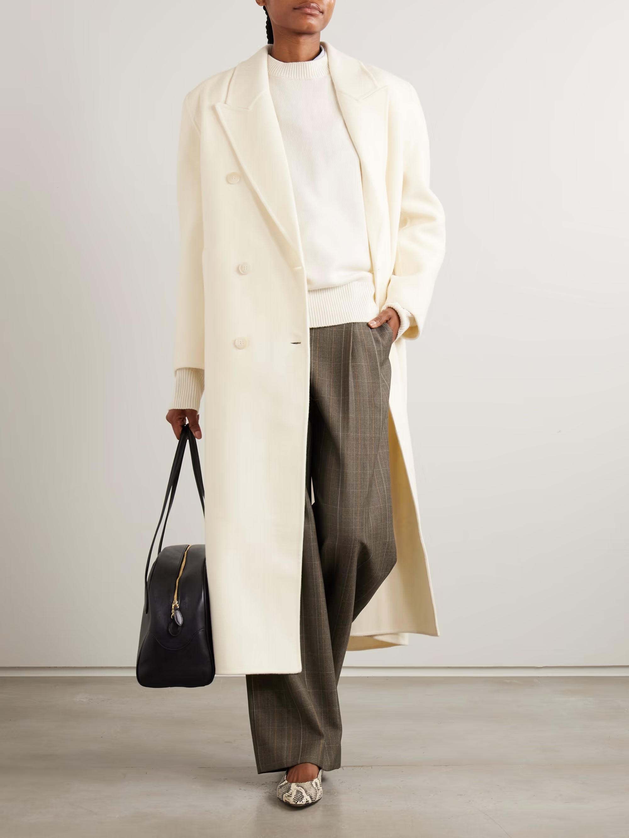 Gaia Wool-Blend Coat