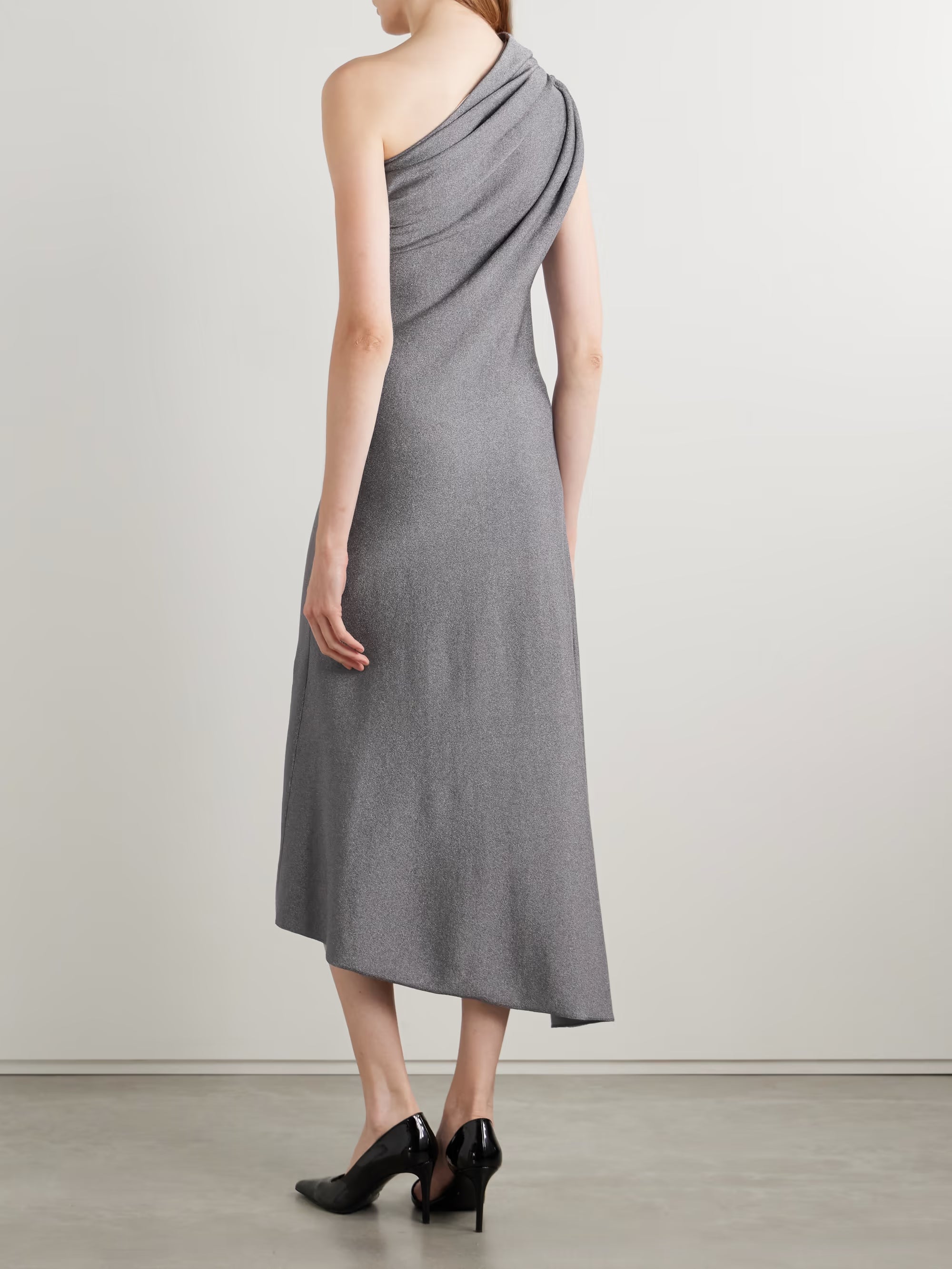 Coast Asymmetric Draped Dress