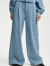 Jeanetta Tweed Set 100% cotton matching set Gestuz vintage inspired