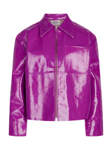 Glossy Purple Leather Set Mads Norgaard matching set