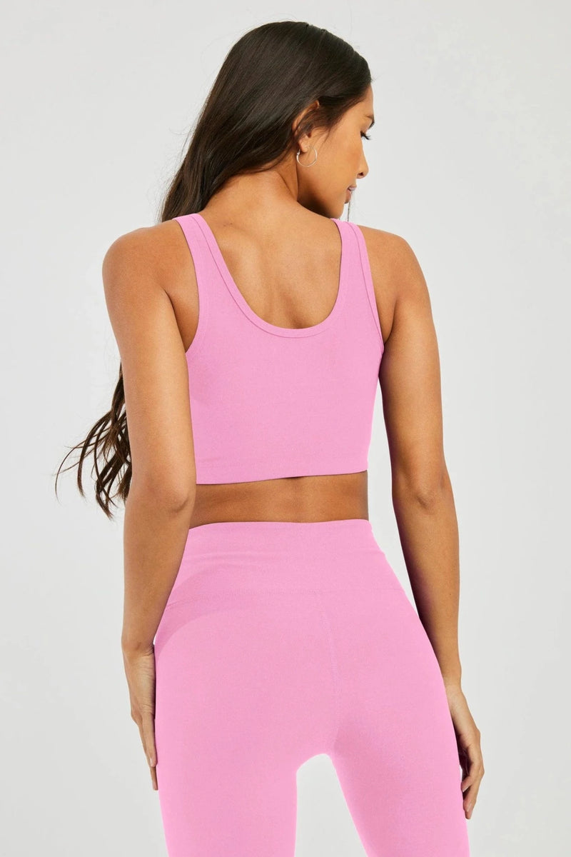 do i return the pink bra and get shorts instead?? lmk‼️ #nvgtn #workou, workout clothes